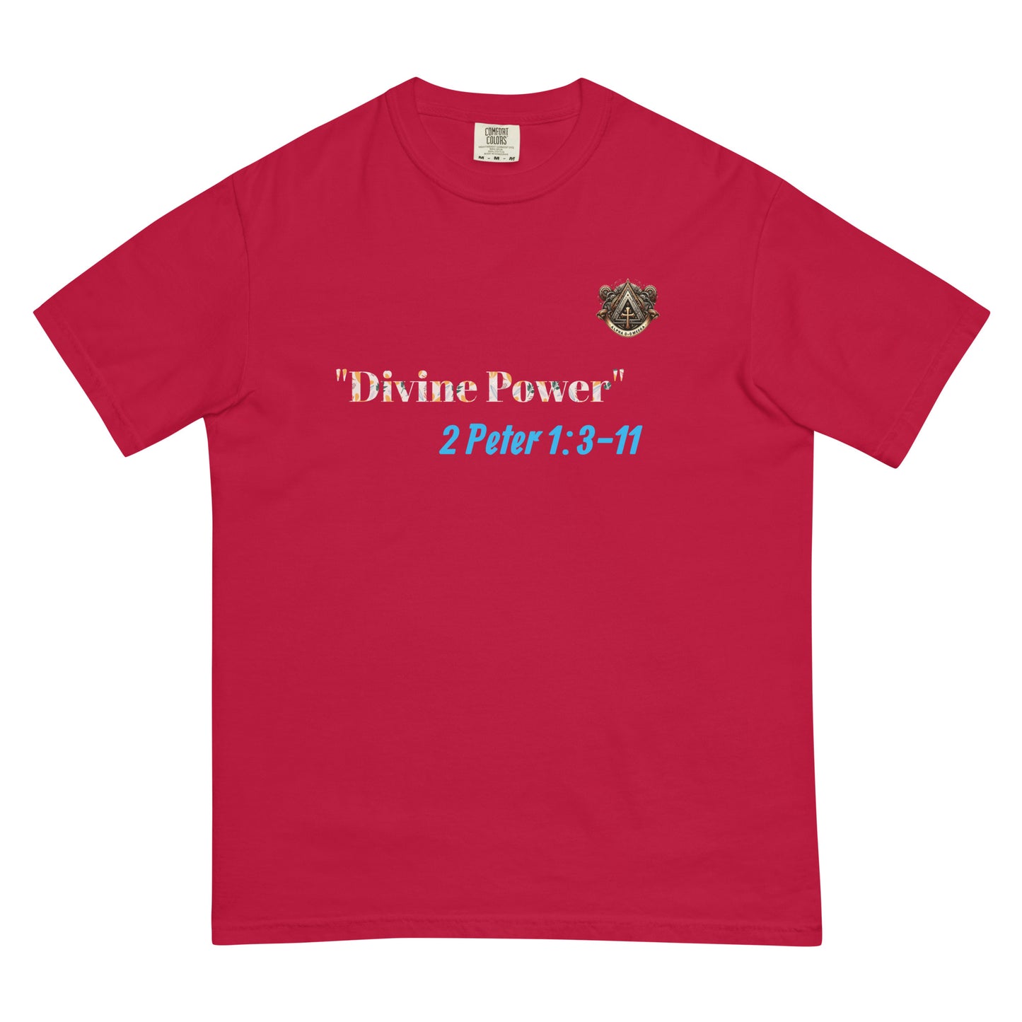 Unisex garment-dyed heavyweight t-shirt