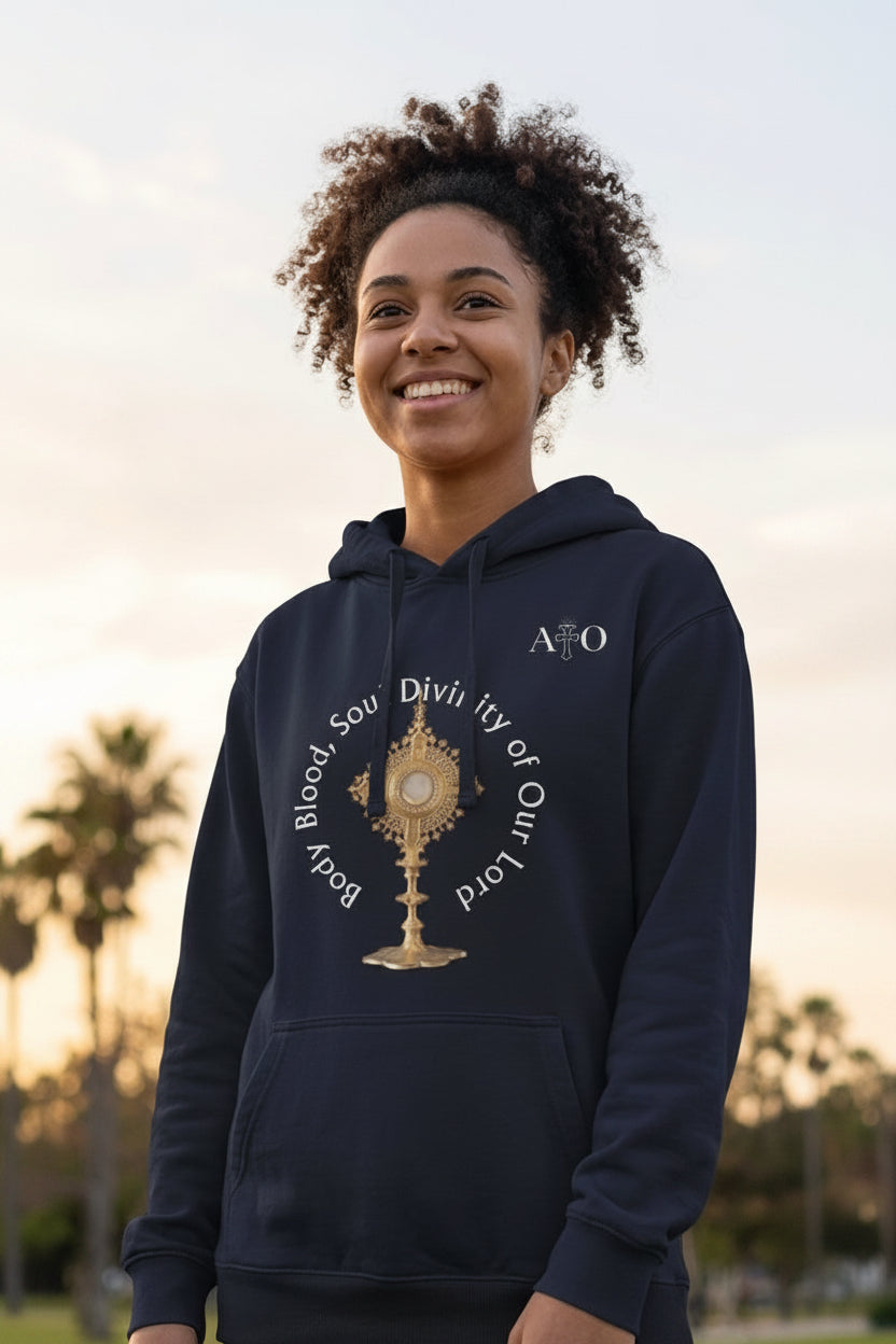 001 A&O "Source and Summit" Eucharist Hoodie