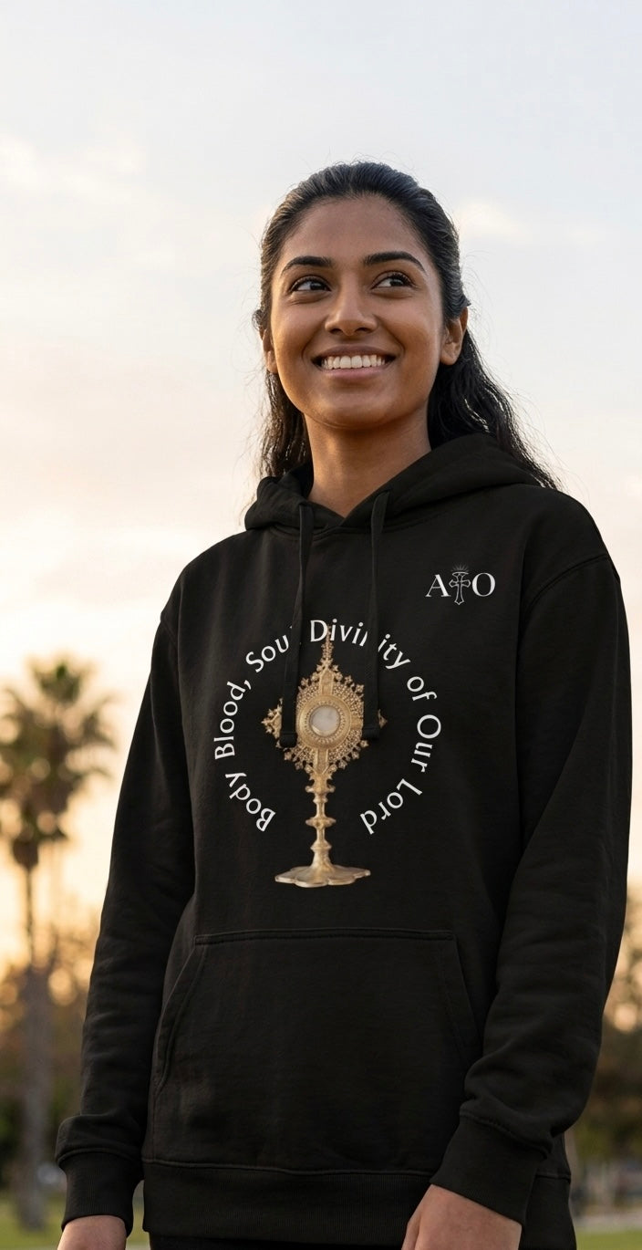 001 A&O "Source and Summit" Eucharist Hoodie