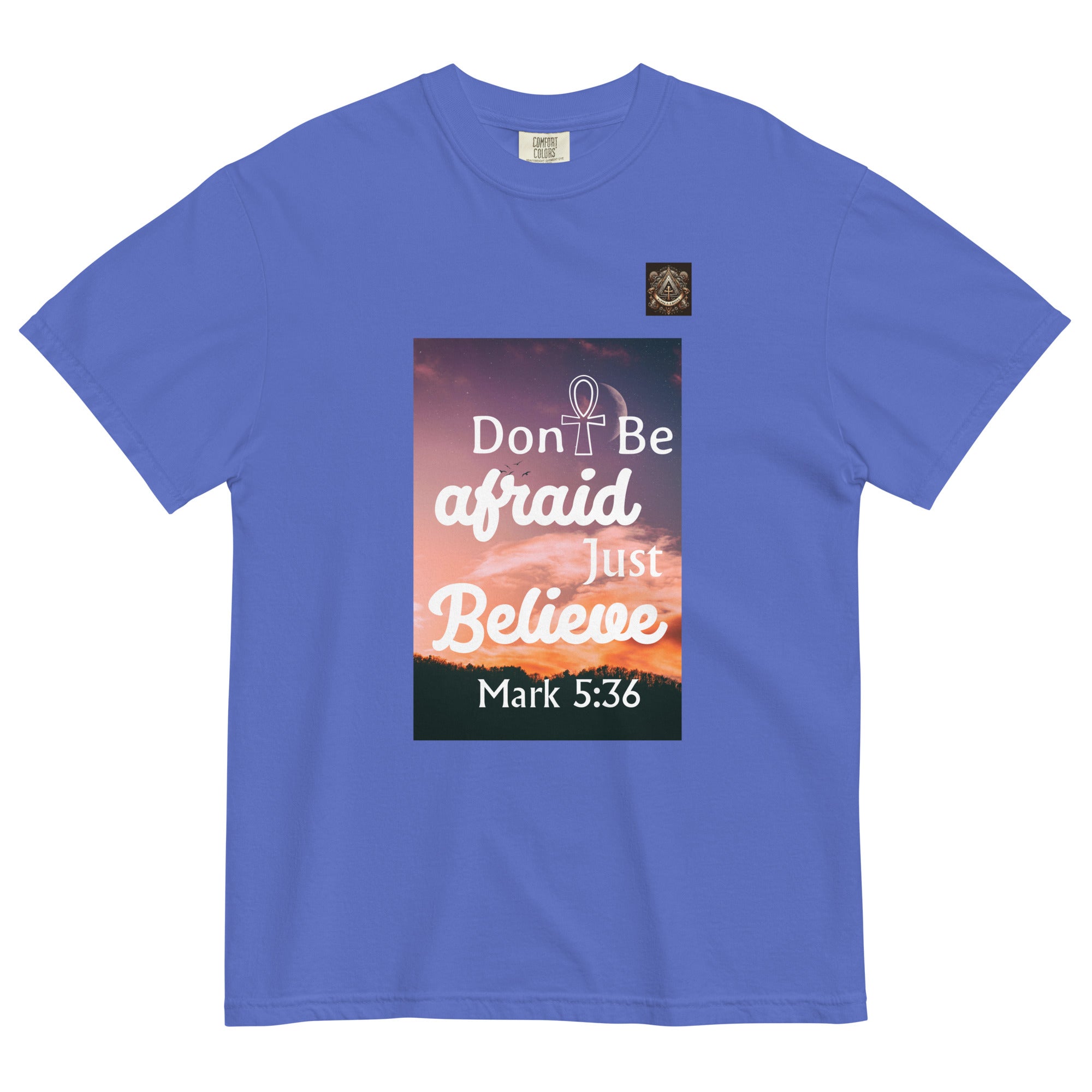 Unisex garment-dyed heavyweight t-shirt